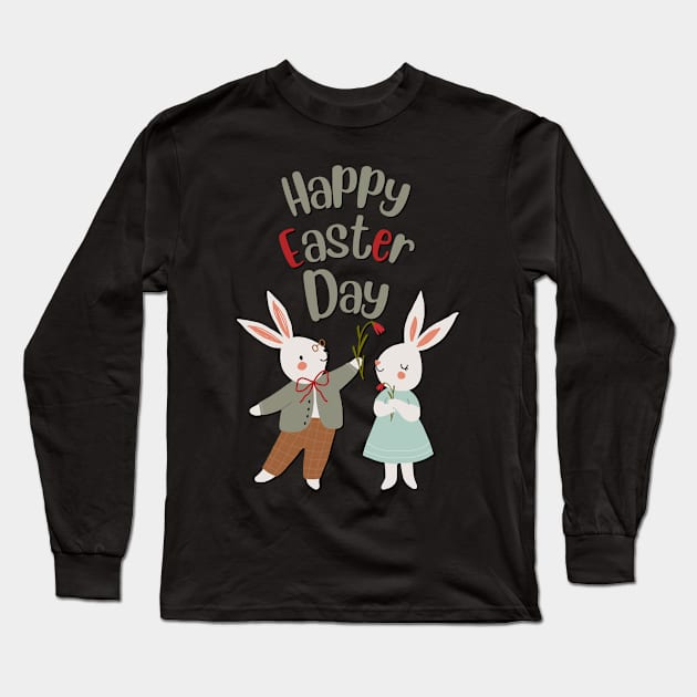 Happy Easter to Every Bunny | one cute chick Long Sleeve T-Shirt by A&A